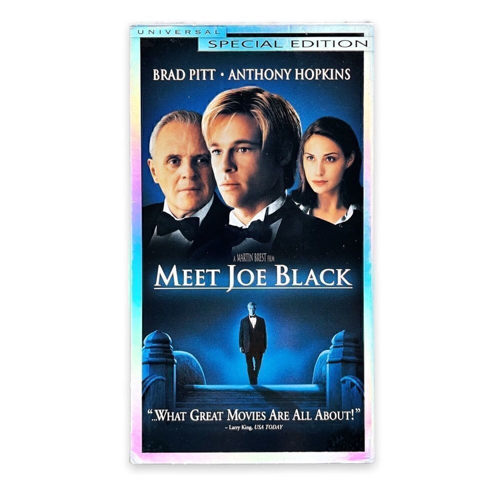 Vintage Meet Joe Black VHS 2 Tapes